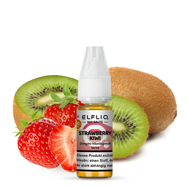 ELFLIQ NicSalt Liquid |  Strawberry Kiwi (10mg/ml)