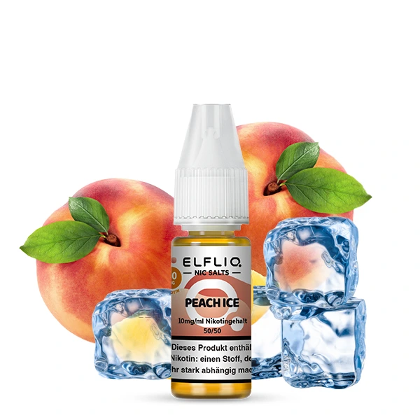 ELFLIQ NicSalt Liquid |  Peach Ice