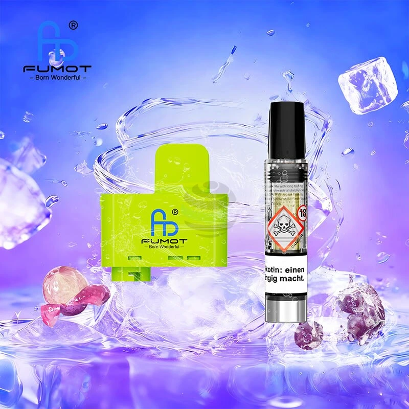 RandM Tornado Big Puff Pods | Grape Ice