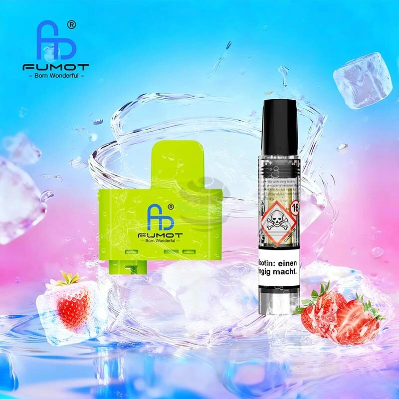 RandM Tornado Big Puff Pods | Strawberry Ice