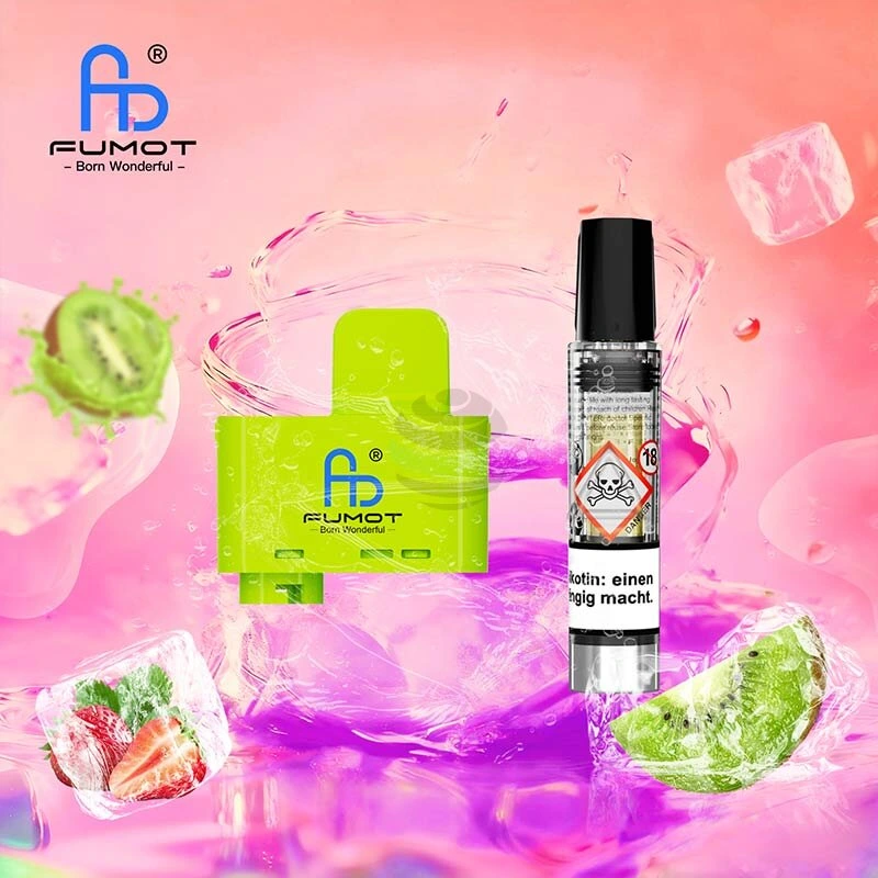 RandM Tornado Big Puff Pods | Strawberry Kiwi