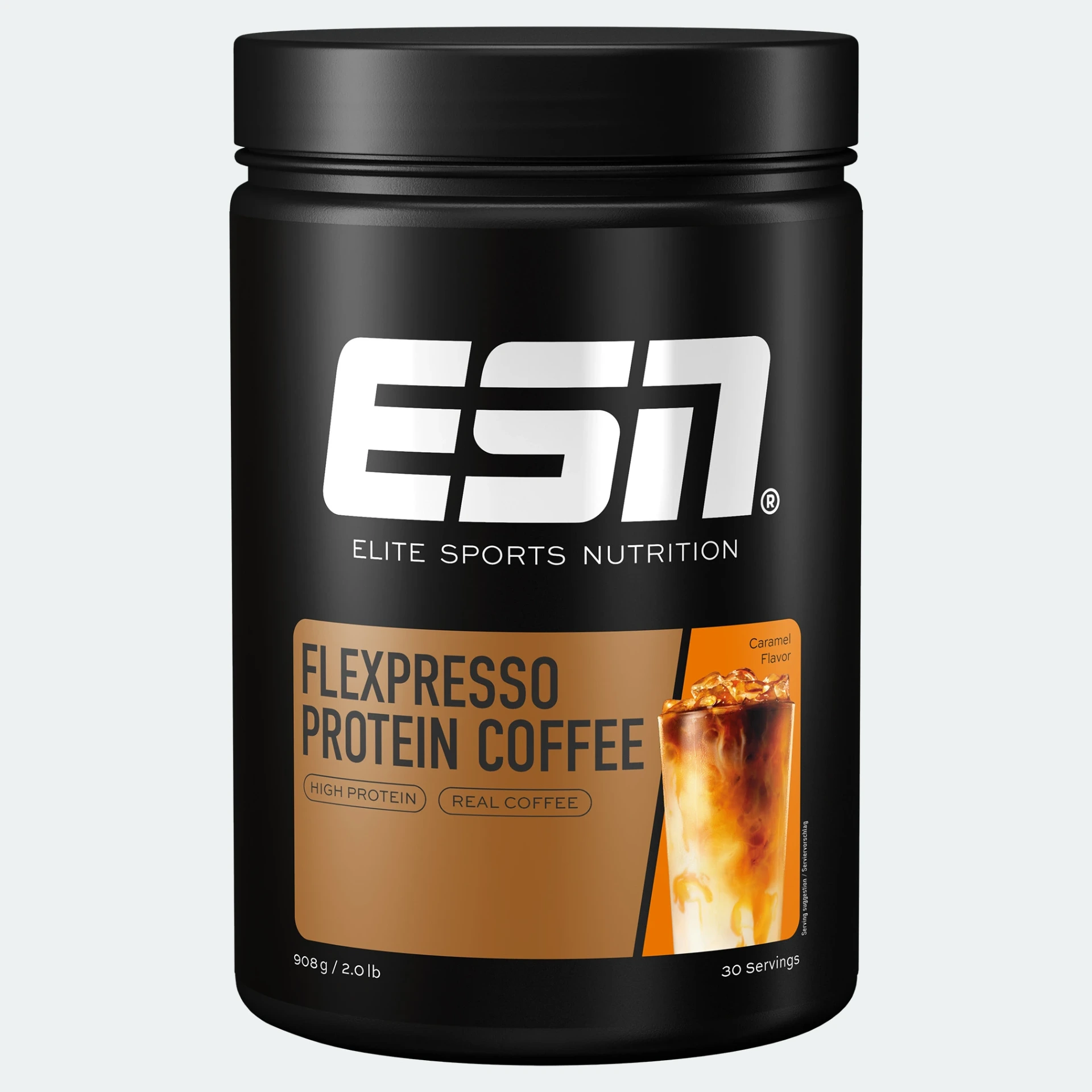 Flexpresso Protein Kaffee (Caramel, 908g (Dose))