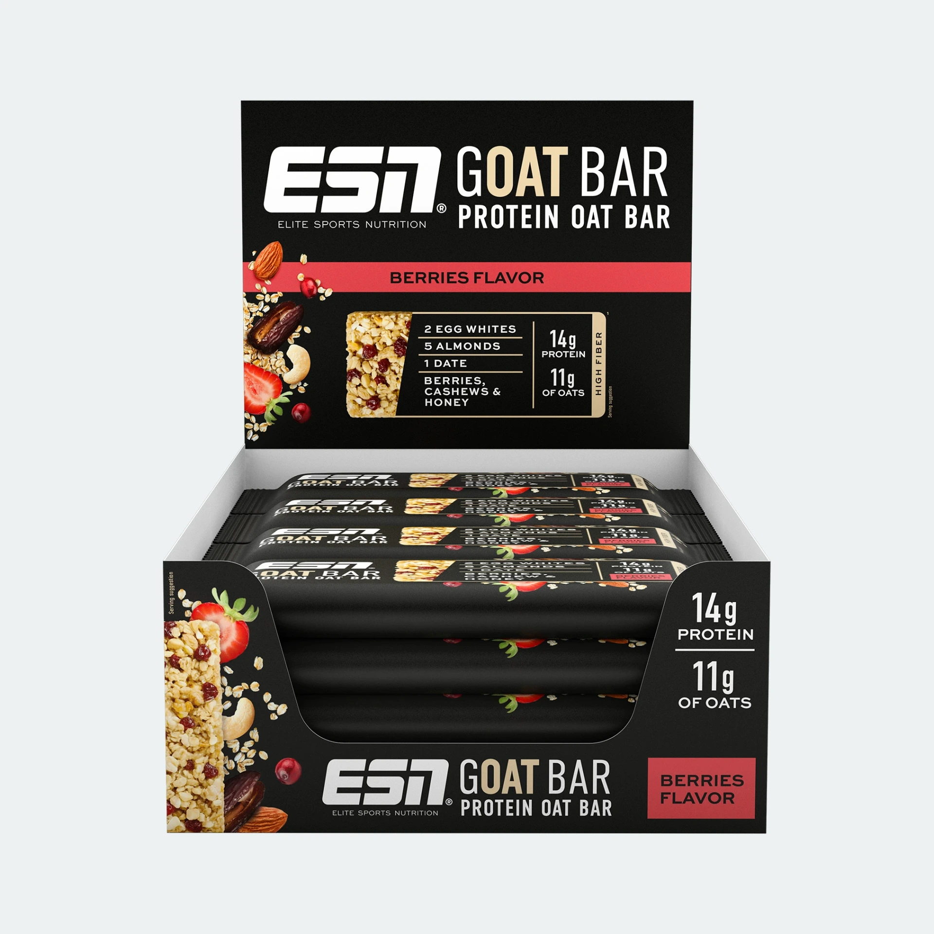 GOAT Bar | 12 x 55g (Berries)