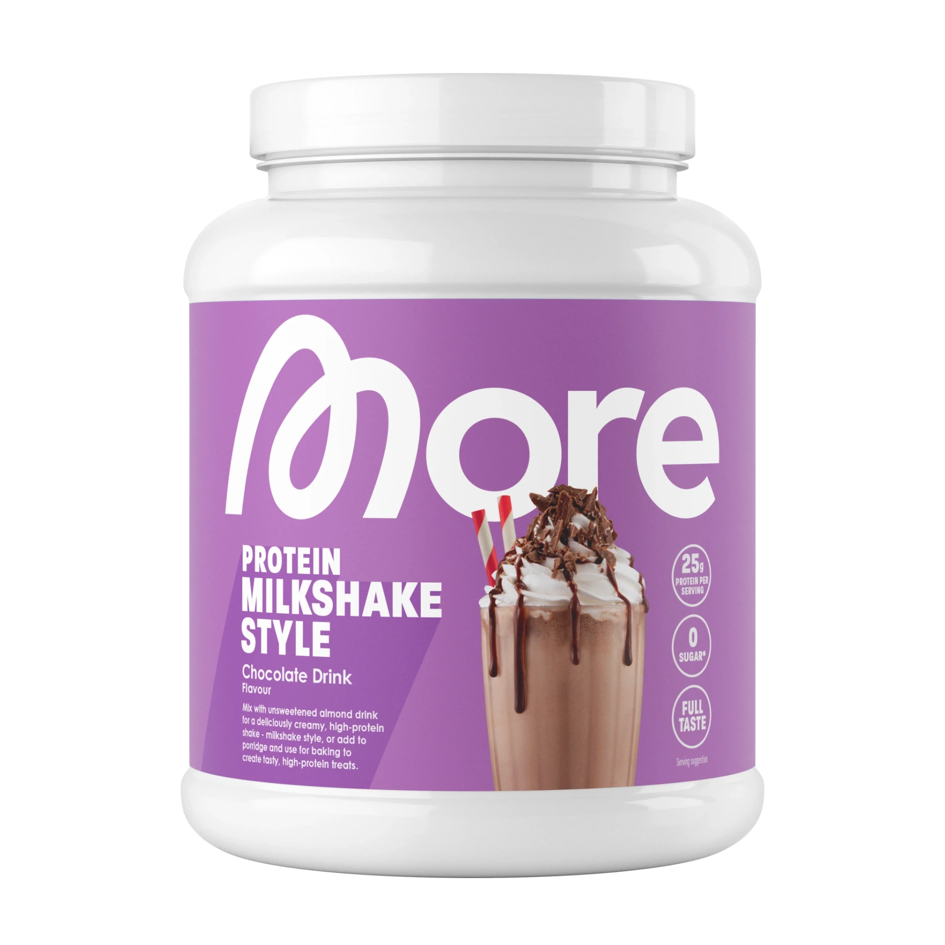 More Protein Milkshake Style (Chocolate Drink)