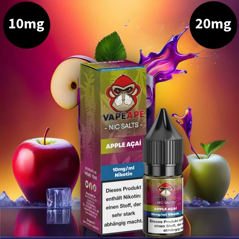 VapeApe Liquid | Apple Acai (10mg/ml)