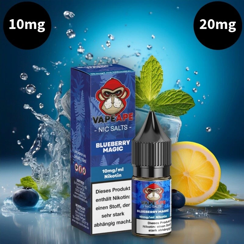 VapeApe Liquid | Blueberry Magic (10mg/ml)