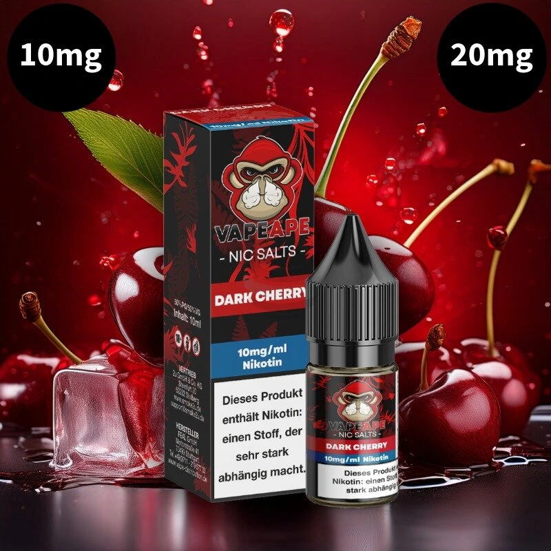 VapeApe Liquid | Dark Cherry (10mg/ml)