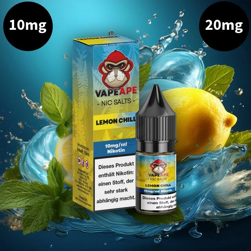 VapeApe Liquid | Lemon Chill