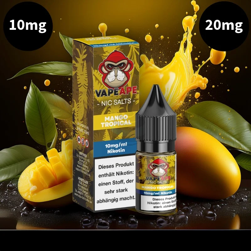VapeApe Liquid | Mango Tropical (10mg/ml)