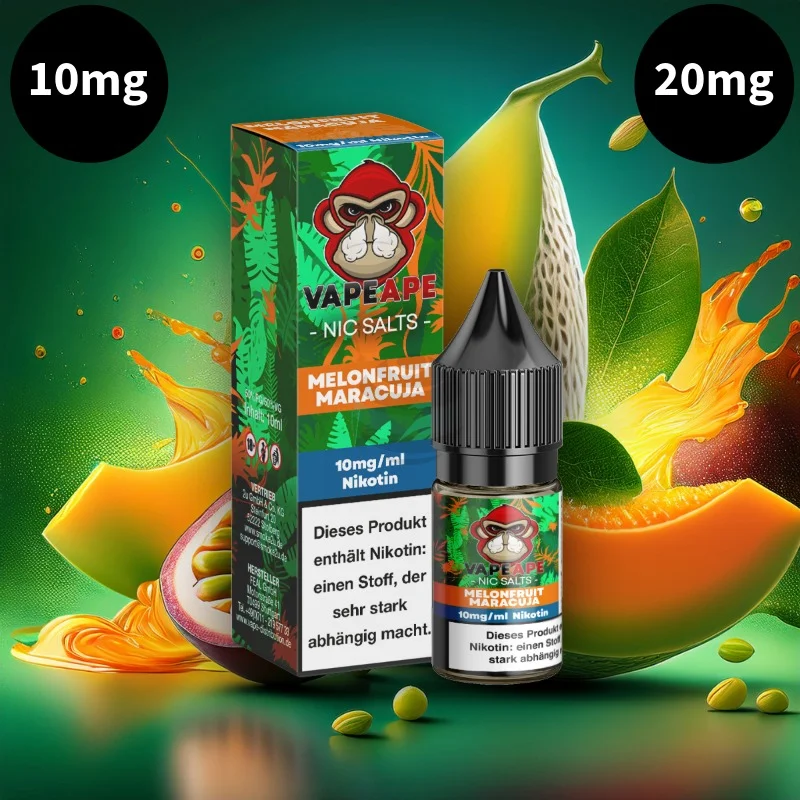 VapeApe Liquid | Melonfruit Maracuja (10mg/ml)