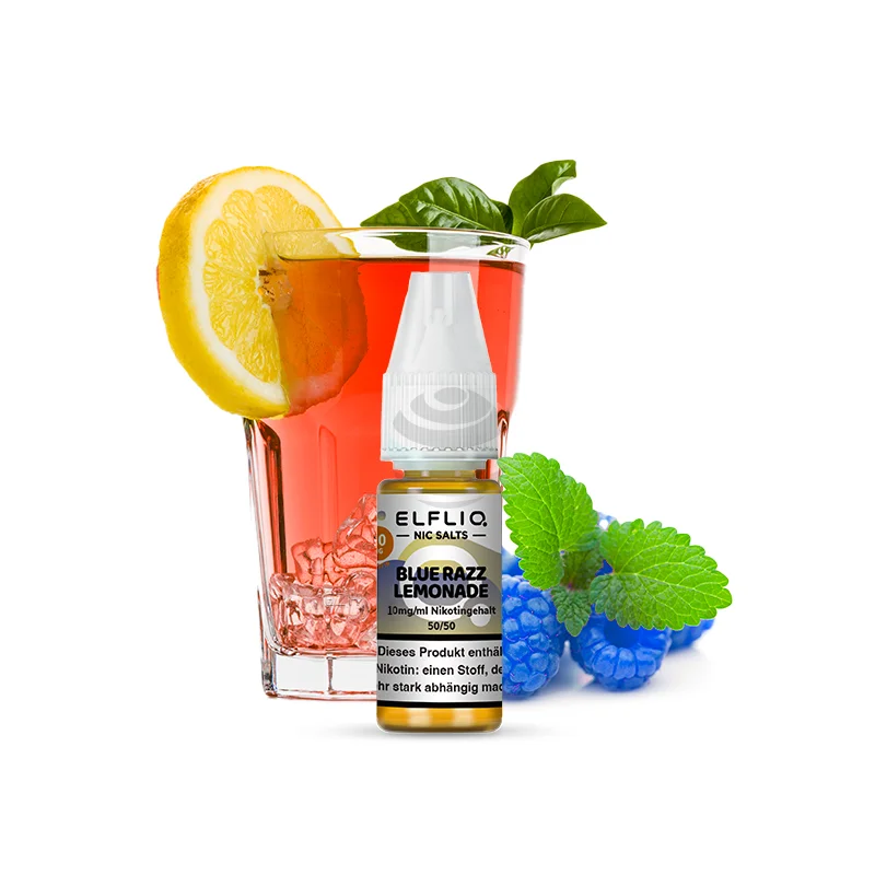 ELFLIQ NicSalt Liquid |  Blue Razz Lemonade (10mg/ml)