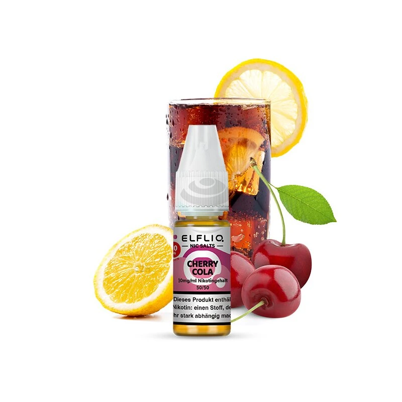 ELFLIQ NicSalt Liquid |  Cherry Cola (10mg/ml)