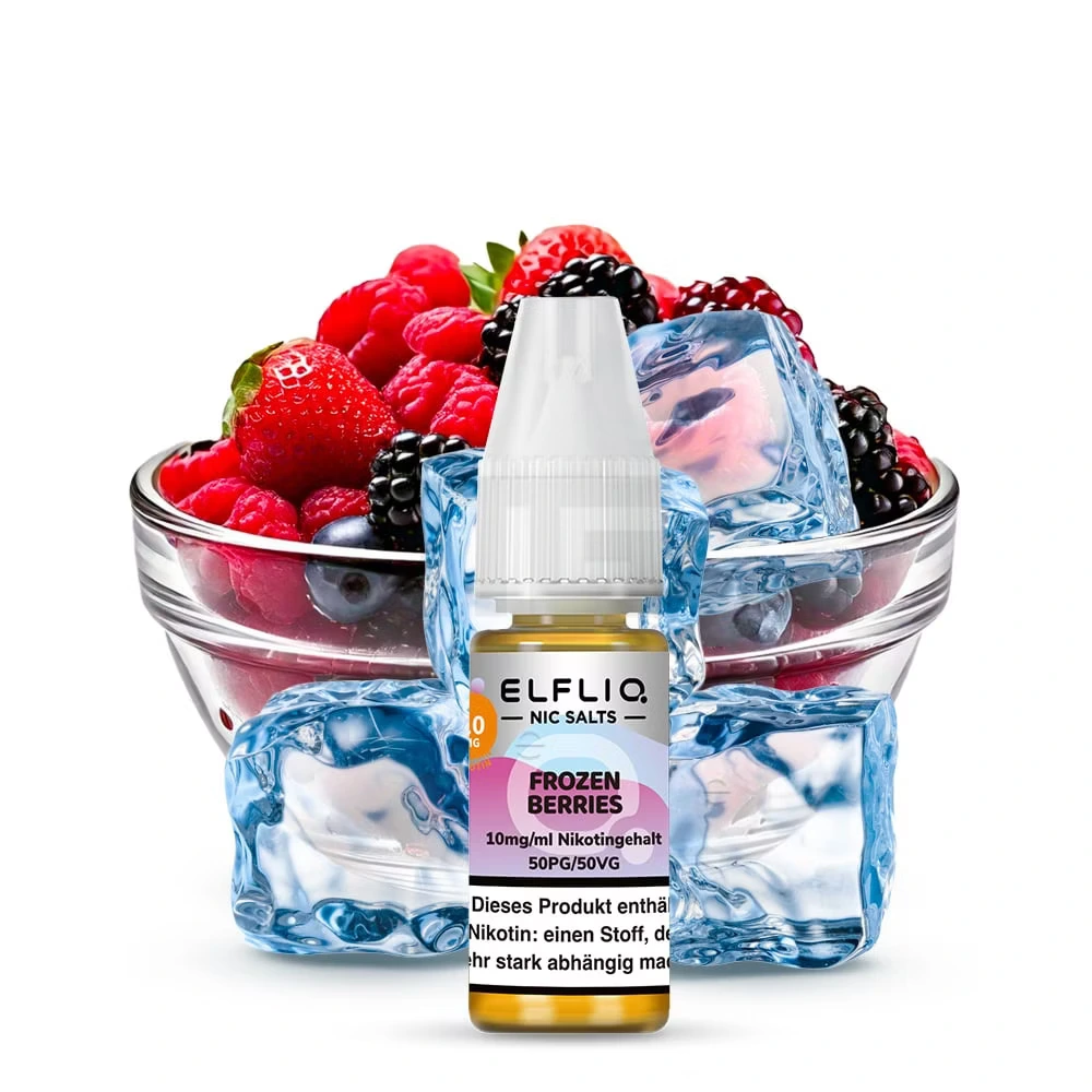 ELFLIQ NicSalt Liquid |  Frozen Berries (10mg/ml)