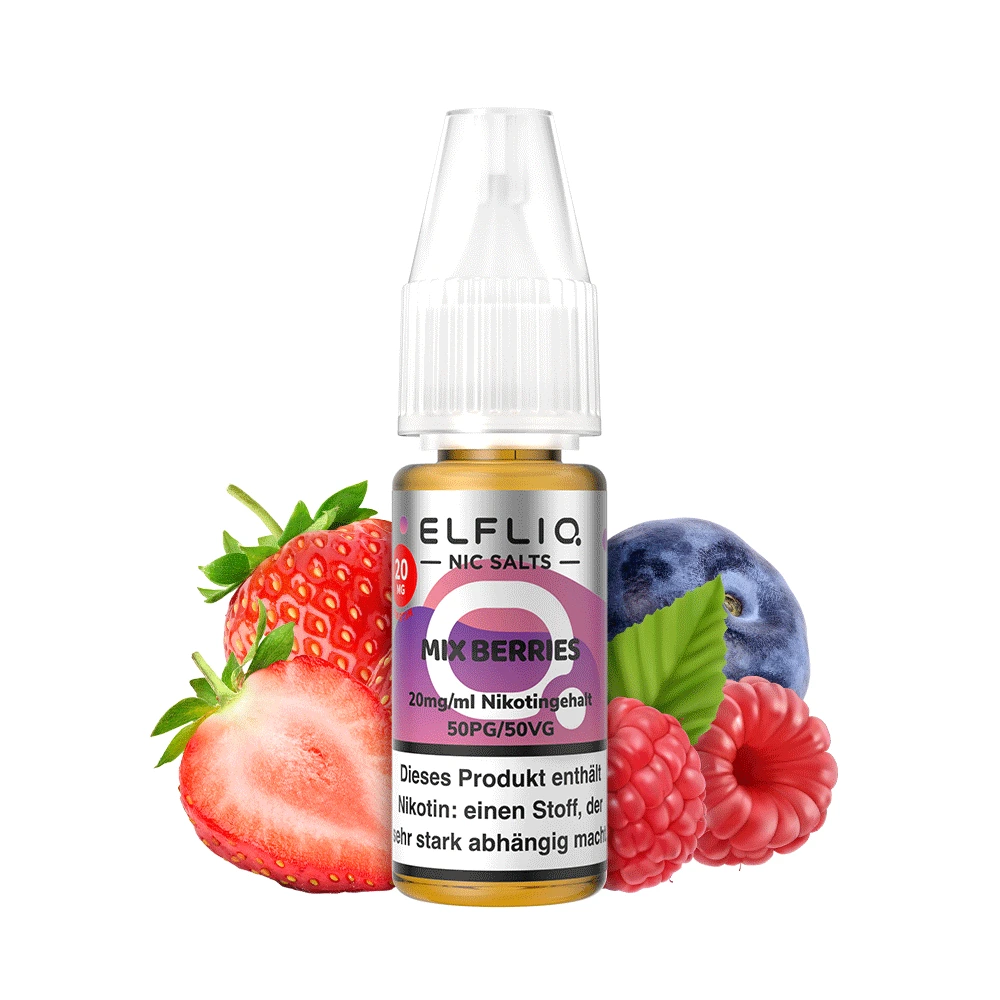 ELFLIQ NicSalt Liquid |  Mix Berries (10mg/ml)
