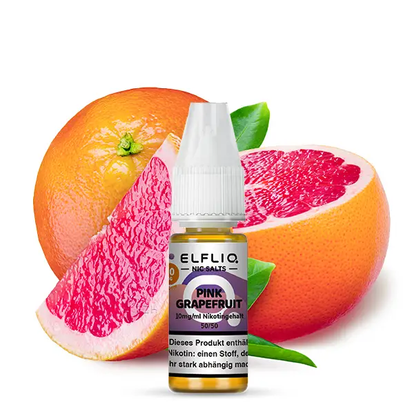 ELFLIQ NicSalt Liquid |  Pink Grapefruit (10mg/ml)